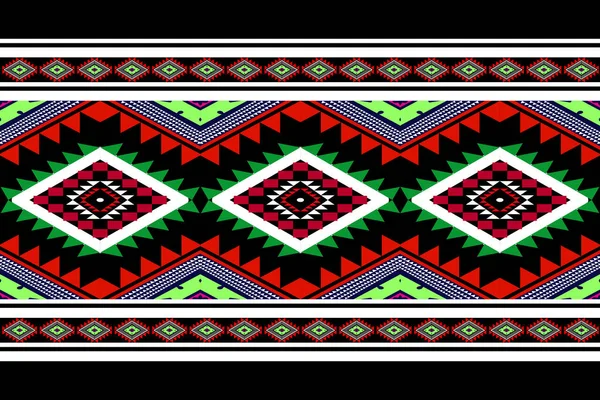 Tribal Ethnic Pattern Aztec Ornament Vector Illustration —  Vetores de Stock
