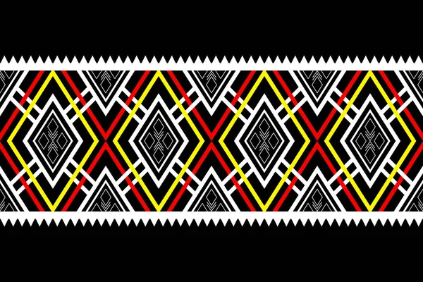 民族ブホのシームレスなパターン 部族の飾りだ ベクターイラスト — ストックベクタ