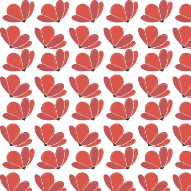 Kusursuz çiçek deseni. Hoş retro dokular. Kumaş, kağıt, ambalaj tasarımı için çiçekler ve noktalar.