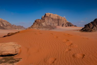 Wadi rum çöl, jordan