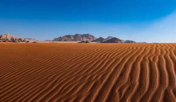 beautiful landscape of the Wadi Rum desert , Jordan