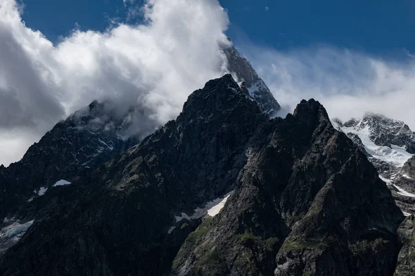 Pictures from the trekking route Tour de Mont Blanc in the French alps