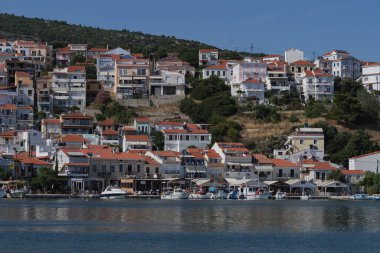 Yunanistan 'ın Samos adasındaki liman