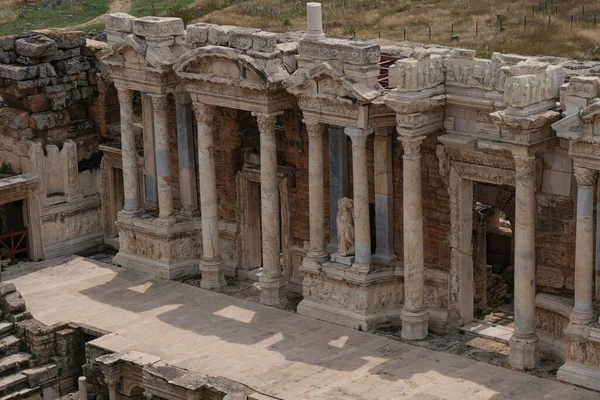 Antikes Amphitheater Hierapolis — Stockfoto