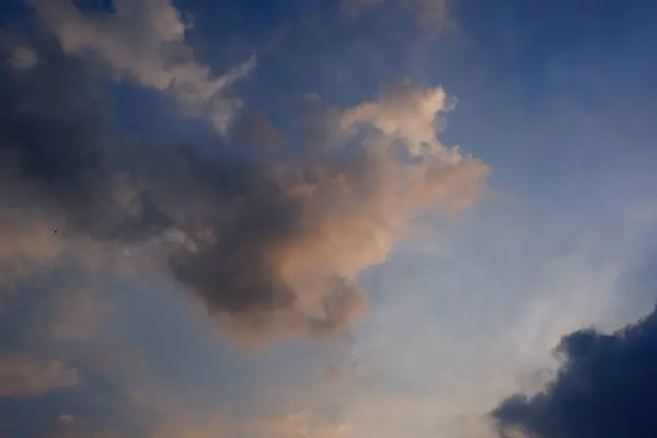 Nuboso Cielo Nuboso Fondo Nubes Tormentosas — Foto de Stock