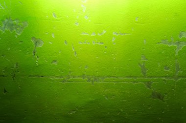 cracked concrete vintage green wall background