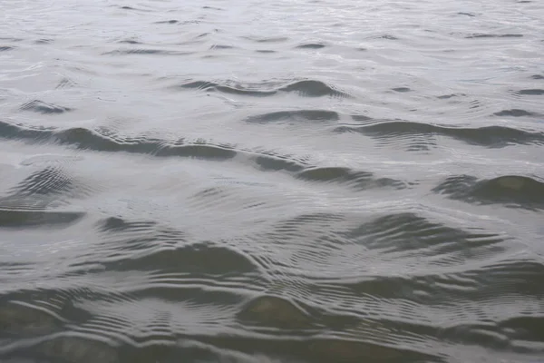 Natur See Wasser Oberfläche Welle Strukturiert — Stockfoto