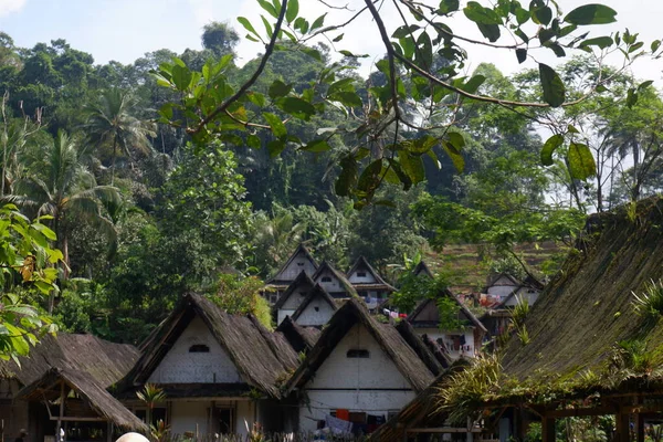 西爪哇Tasik Malaya的Kampung Naga传统村景观 — 图库照片