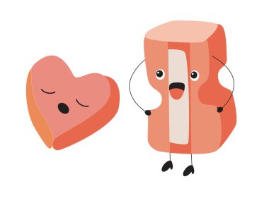 Komik bileyici ve Lastik.