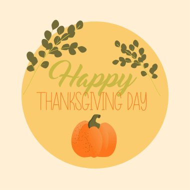 Şükran Günü 'n kutlu olsun. Kartpostal Mutlu Şükran Günleri 