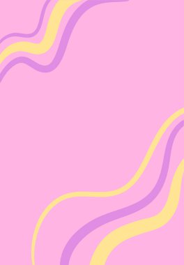 Yumuşak, dalgalı dalga şekilli, minimalist tarzda modern soyut arka plan. iPhone ya da iPad duvar kağıdı, dijital arkaplan ve Instagram Hikayeleri ya da TikTok videoları için estetik şablonlar için mükemmel. Bunun için çok yönlü ve şık bir tasarım.