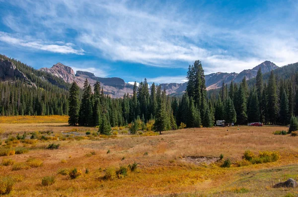 科罗拉多州西南部圣胡安山脉的一个美丽的山谷 — 图库照片