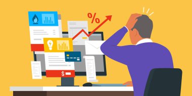 Son sınıf öğrencisi bilgisayarından pahalı faturaları kontrol edip aylık fatura konseptinden tasarruf etmiş.