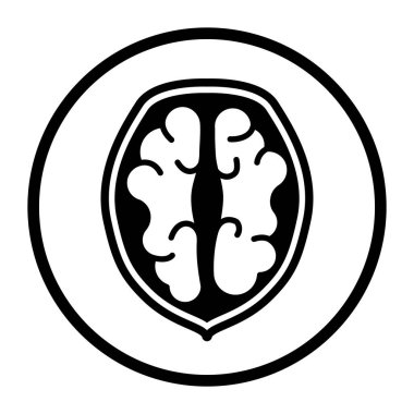 Bir renk vektör besin, alerji ve malzeme ikonu: fındık