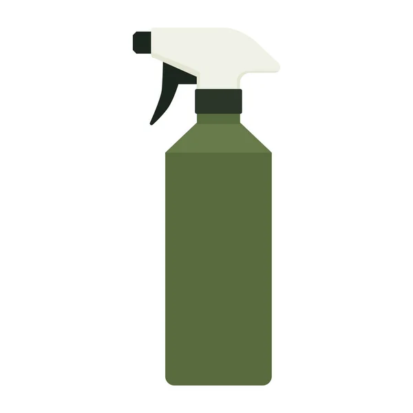 緑のスプレーボトルは孤立し 園芸用具 — ストックベクタ