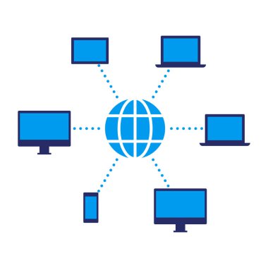 İnternet, ağlar ve bağlı aygıtlar, izole edilmiş simge