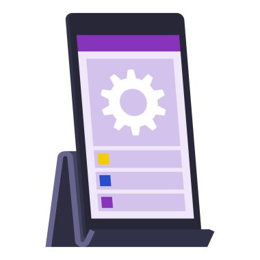 Akıllı telefon ve telefon kulübesinde iş ve geliştirme uygulaması