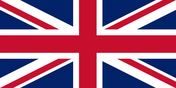 Países Culturas Viajes Bandera Nacional Británica Union Jack Vector De Stock