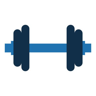 Halterler, halterciler, spor ve egzersiz ikonu