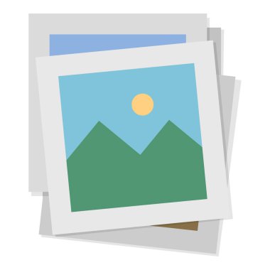 İzole edilmiş birçok resim dizisi: galeri ve veri tabanı kavramı