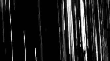 Monochromatic animation of white and black grunge pencil doodle scribbles lines on white background. Low frame rate stop motion effect seamless loop. Endless coal line sketches art.