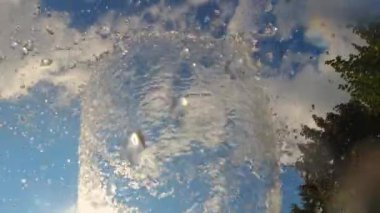 Abstract ambient nautical summer sea sunset and natural background. Calm ocean water. Small breeze waves on water surface motion. Holiday vacation and recreation. Slow motion.