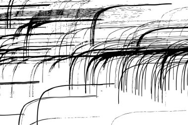 Urban street electricity lights frame freeze. Abstract background lights motion texture. Long exposure and blurred motion random lines, experimental abstraction in motion. Looks like drawing scribbles