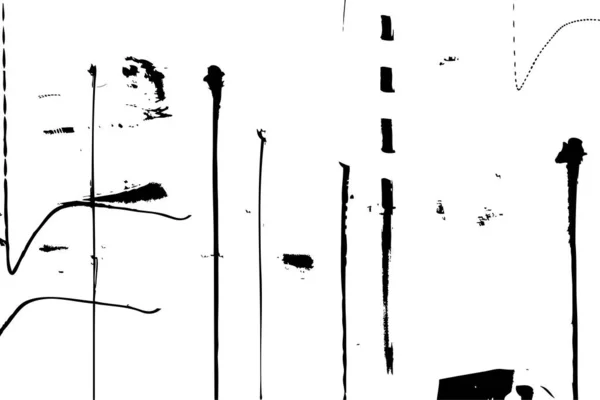 Абстрактный Набор Рисунков Органические Гранж Текстурированные Перекрывающиеся Волнистые Формы Линии — стоковый вектор