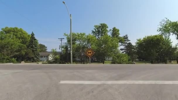 Kırsal Kesimde Kırsal Kesimde Bakış Açısında Araba Kullanmak Manzara Arabası — Stok video