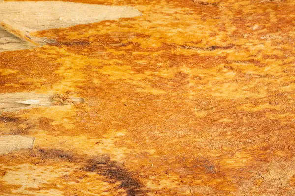 Σκούρα Ξύλινη Επιφάνεια Φόντου Ατέλειες Παλαιός Φυσικός Κορμός Κοπής Πέλεκυ — Φωτογραφία Αρχείου