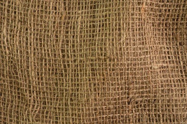平纹背景 褐色表面织物帆布 用于艺术或植物包覆 — 图库照片