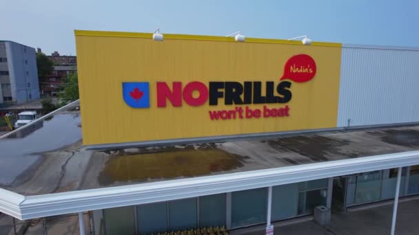 Não Mercearia Frills Trabalhadores Greve Para Uma Melhor Compensação Condições — Vídeo de Stock