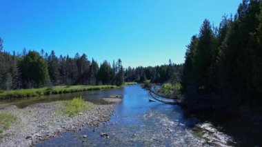 Michael 's Bay, Huron Gölü, Manitoulin Adası' ndaki Blue Jay Creek nehri doğa sever bir cenneti gözler önüne seriyor. Blue Jay Creek yolunda sakin bir yolculuk hayal edin. Uyumlu bir geri çekilme ve macera.