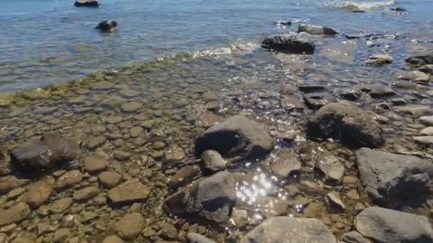 Michael Bay Lake Huron Manitoulin Island Ontario Kanada Lugnt Vatten — Stockvideo
