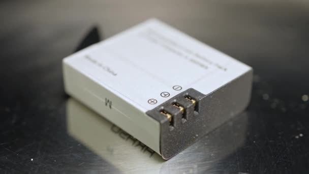 Innowacje Zakresie Baterii Przenośnych Smartfonów Małych Kamer Akcji Grafenu Półprzewodnikowych — Wideo stockowe