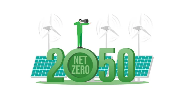2050 yılında yeşil enerji ve vizyon. Ulusal düzeyde belirlenmiş bir katkı, Sıfır Ağ emisyonları