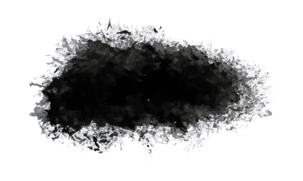 Černý Akvarel Abstraktní Akvarel Stříkance Design Tvorba Akvarelů — Stockový vektor