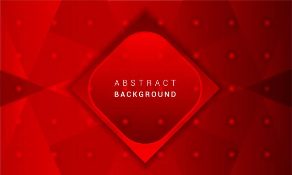 Rot Abstraktes Hintergrunddesign Modernes Rotes Tapetendesign Abstrakter Hintergrund Roter Farbe — Stockvektor