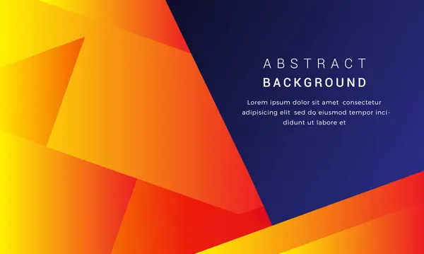 Gelber Farbverlauf Hintergrund Design Orange Vektor Abstrakten Hintergrund Textur Design — Stockvektor