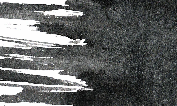 Fondo Cepillo Grunge Blanco Negro Diseño Textura Tinta Dibujo Mano — Archivo Imágenes Vectoriales
