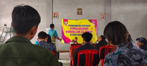 Semarang Endonezya Kasım 2022 Salondaki Toplantı Sırasında Insanlar — Stok fotoğraf