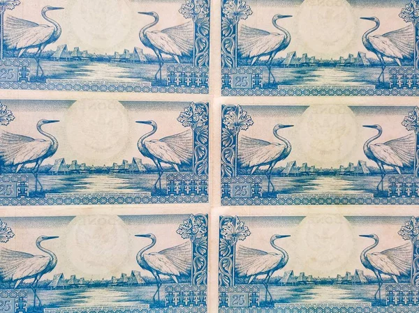 Старые Индонезийские Банкноты Рупий Выпущенные 1959 Году Старая Рупия — стоковое фото