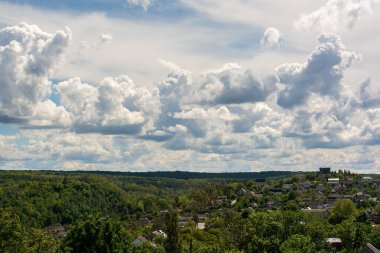 Stockholm şehrinin güzel bir manzarası.