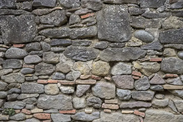Section Old Stone Wall — Stock Photo, Image