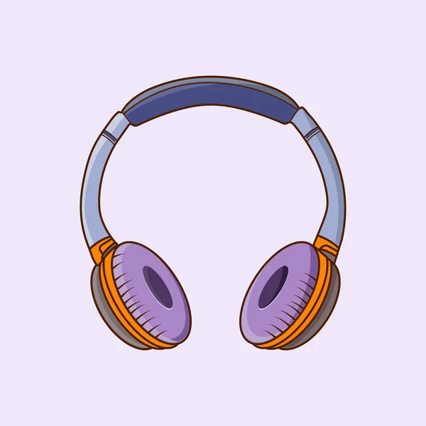 Εικονογράφηση Εικονίδιο Φορέα Ακουστικών Λογότυπο Εικονίδιο Ακουστικών Σχεδίαση Φορέα Εικονογράφησης — Διανυσματικό Αρχείο