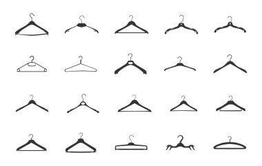 Askılar svg, elbise askıları svg, elbise askısı silueti, elbise askısı silueti, askı klipsi, askı vektörü, gardırop svg, hangar silueti, elbise askısı svg