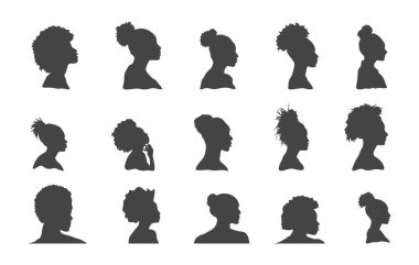 Siyah kadın silueti, siyah kadın silueti, Afro kadın silueti, Afro kadın silueti, Afrikalı kadın silueti, Afrikalı kadın svg 