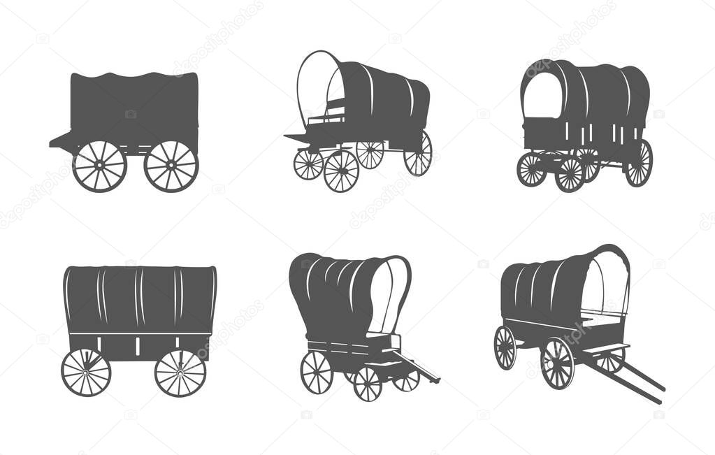 Covered wagon svg, Wagon svg, Covered wagon silhouette, Wagon silhouette, Wagon vector, Wagon clipart, Covered wagon vector, Covered wagon clipart.