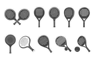 Padel racket Svg, Paddle Tennis Svg, Crossed Padel rackets Svg, Paddle Tennis Silhouette, Padel racket Silhouette, Padel racket Ball Svg, Paddle Racket Ball siluet, Padel Tennis Logo
