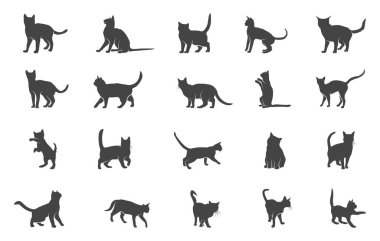 Kedi svg, Kedi silueti, Kedi yürüyen svg, Kedi yürüyen siluet, Kara kedi koleksiyonu, Kedi tırmığı, Kedi vektör çizimi. 
